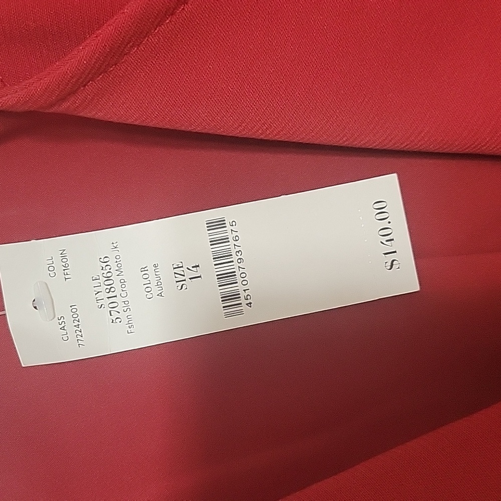 Red jacket - Picture 3 of 4